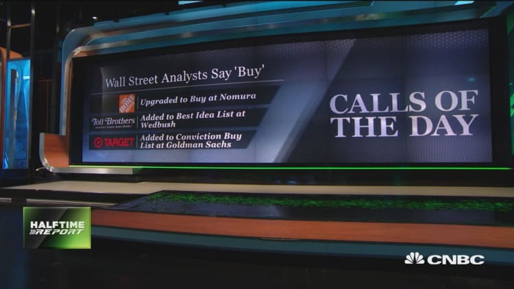 Call of the day: Home Depot, Toll Brothers & Target