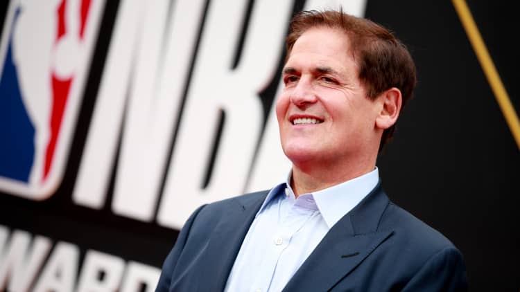 Mark Cuban says Amazon stock will keep going 'up up up' because of behavior changes amid Covid-19