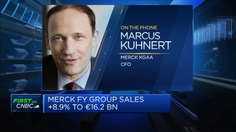 Not seeing significant supply chain issues from coronavirus, Merck KGaA CFO says