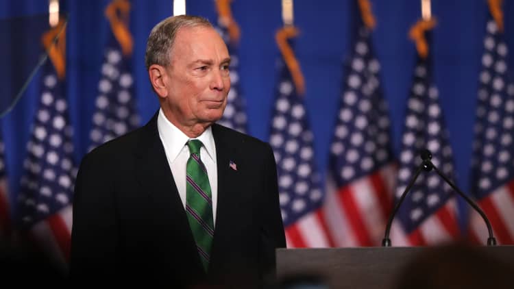 Here's how much Michael Bloomberg spent on his presidential bid