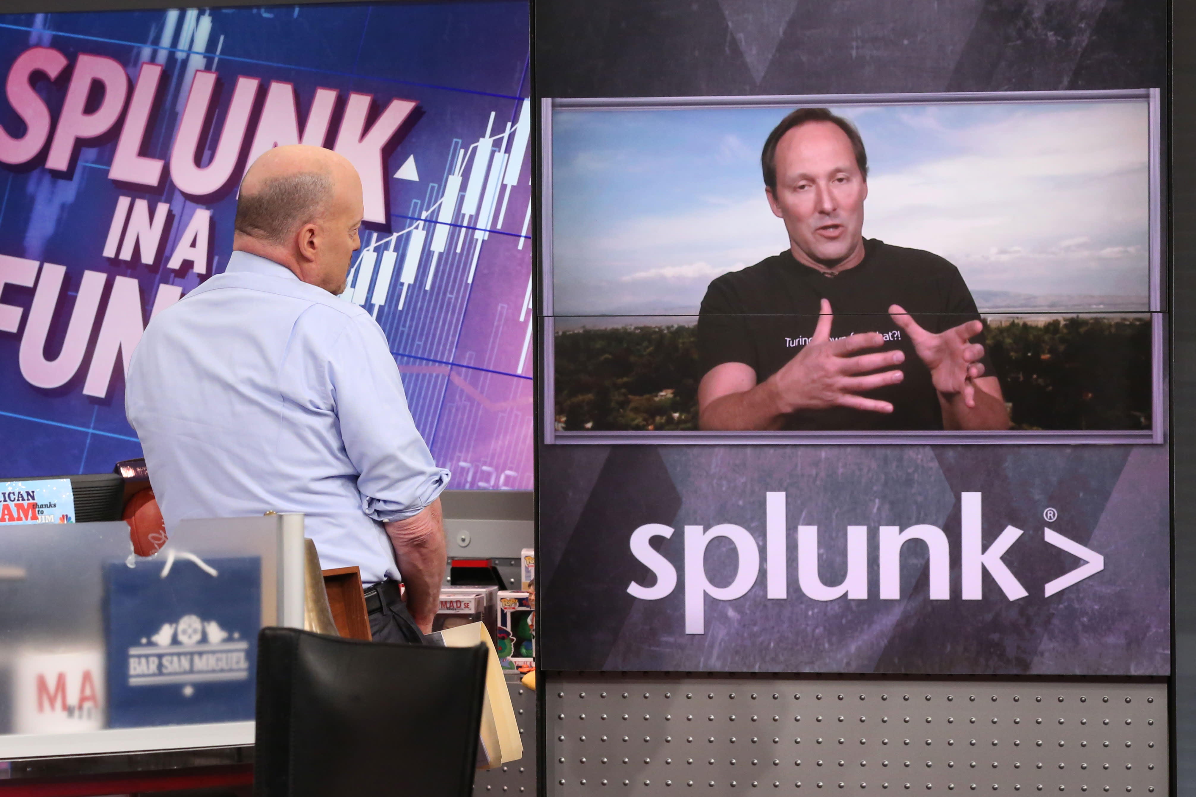 Splunk stock plunges as CEO Doug Merritt steps down