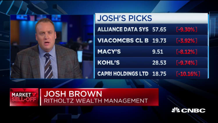 Josh Brown: Buy non-oil, non-travel stocks for Last Chance Trade