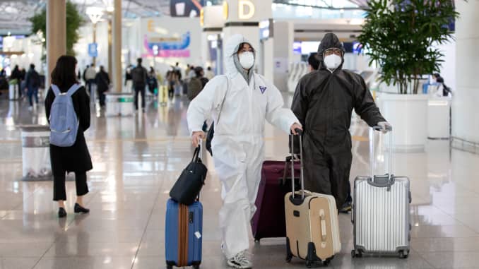 GP: Coronavirus South Korea Mandatory Temperature Check at Incheon International Airport