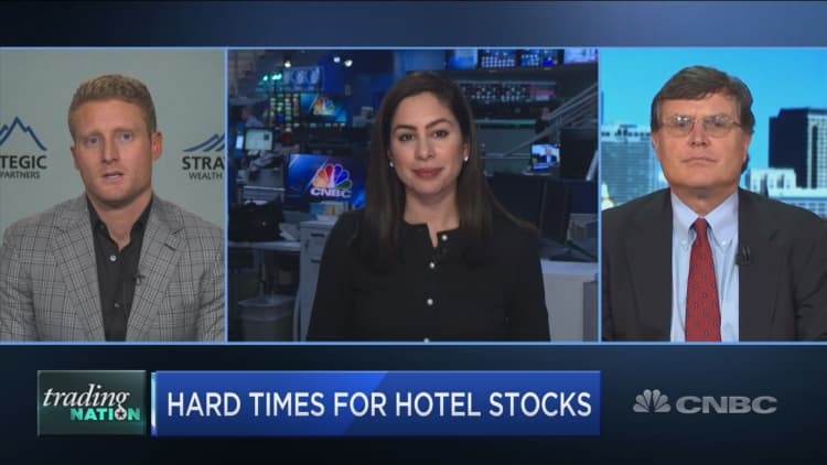 Hotel stocks tumble amid travel bans. Here's what traders recommend with the group