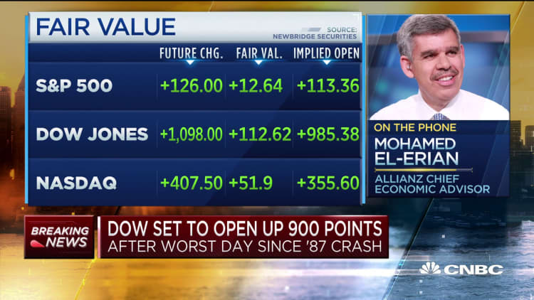 El-Erian on markets: 'It's getting less scary than it has been for a while'