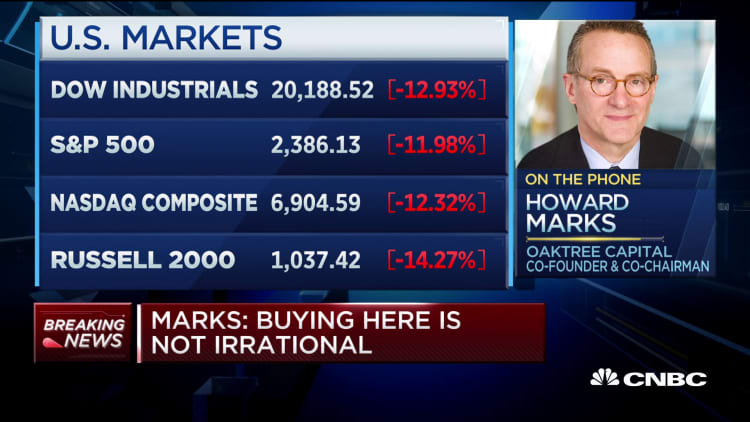 Buying here not irrational: Howard Marks