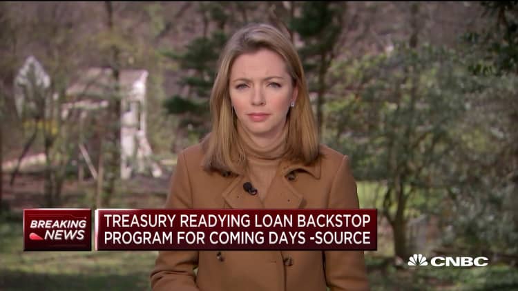 Treasury readying loan backstop program for coming days: Source