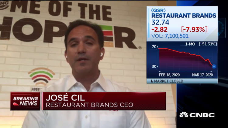 Restaurant Brands CEO on virus impact and response