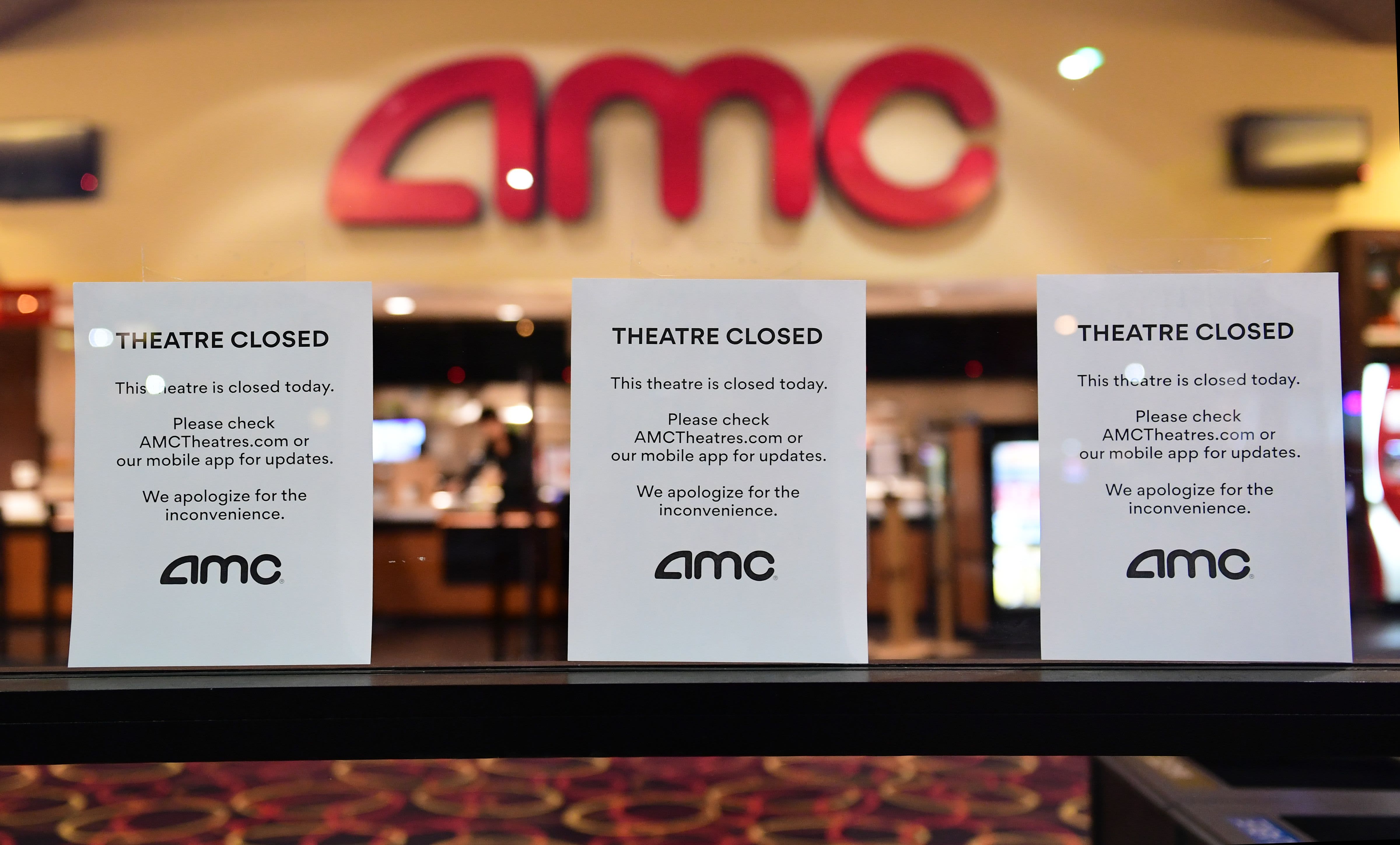 AMC has'substantial doubt' it can survive coronavirus shutdown