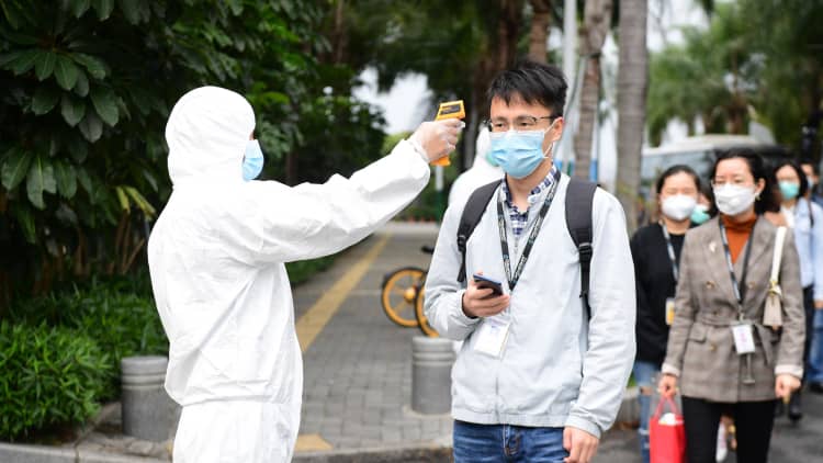 China to begin including asymptomatic coronavirus cases in briefings starting April 1