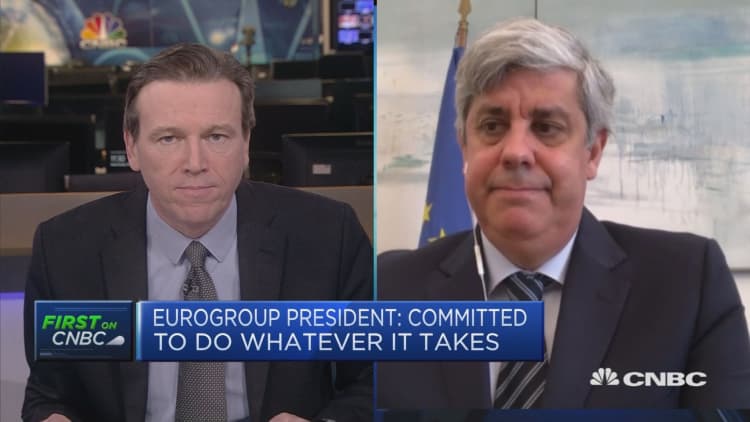 Euro zone not at risk, Eurogroup president says