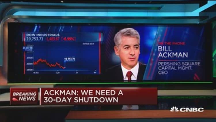 Watch CNBC's full interview with billionaire investor Bill Ackman on coronavirus outbreak
