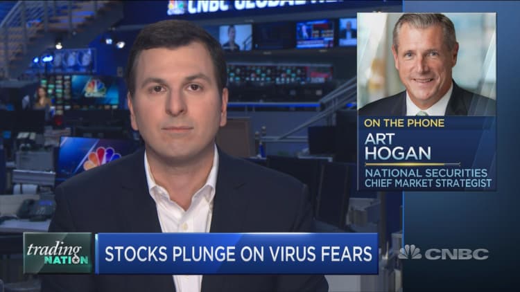 Coronavirus' economic damage will be temporary, top strategist Art Hogan says