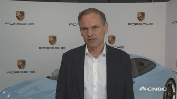 Expect 10% sales decrease for first quarter, Porsche CEO says