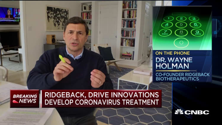 Ridgeback, Drive Innovations develop coronavirus treatment