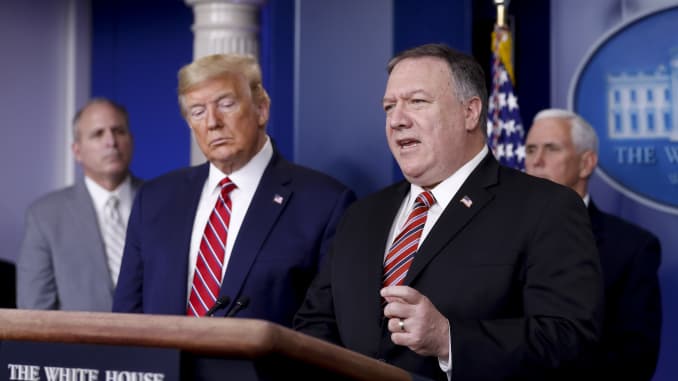 Coronavirus response: Trump will not give Iran sanctions relief