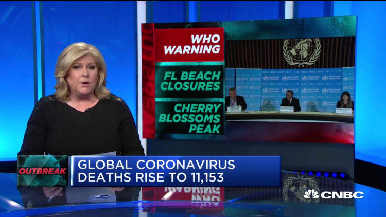 WHO warns young people they are not immune from coronavirus