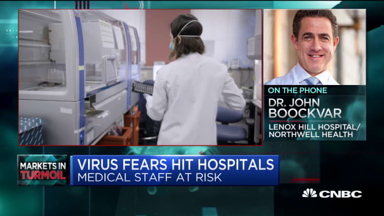 Coronavirus fears hit hospitals