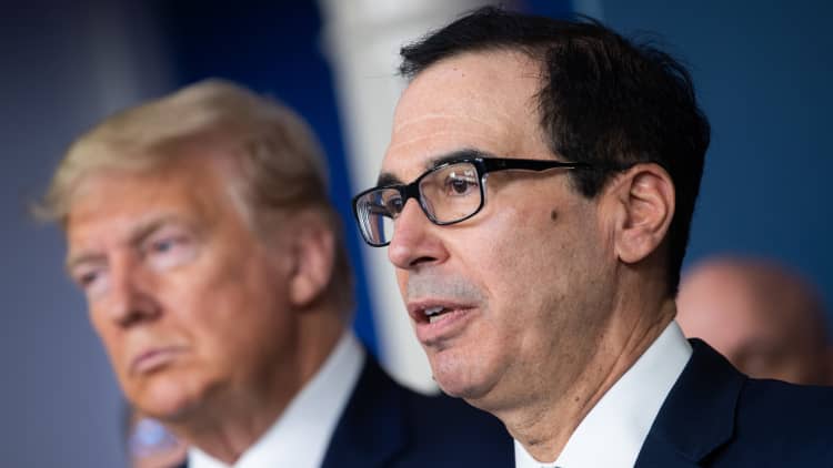 Mnuchin: We're having ongoing talks about investing in infrastructure