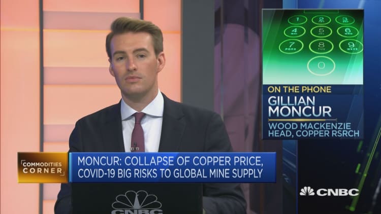'Collapsing' copper prices show recession fears over virus crisis: Wood Mackenzie