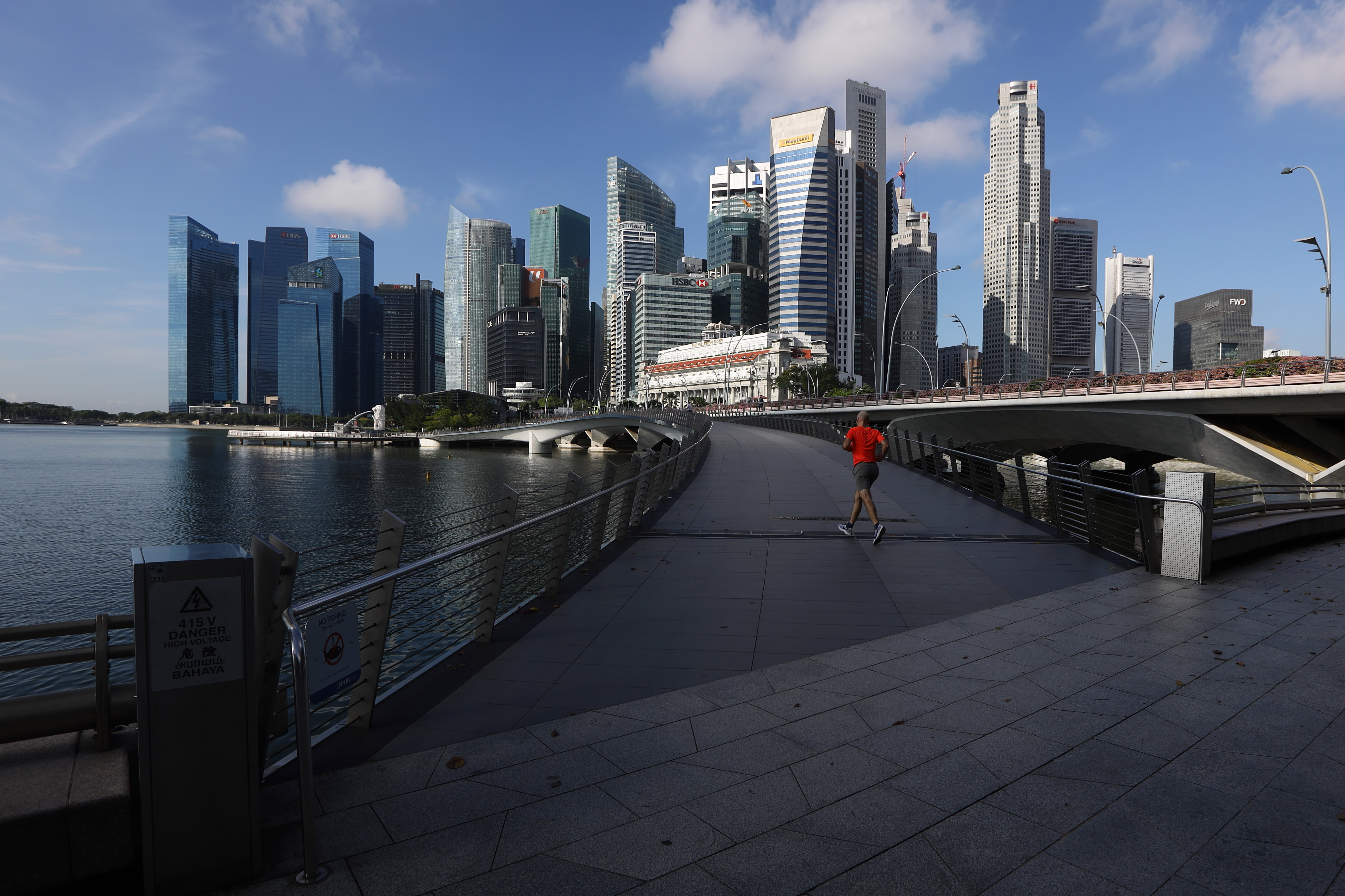 Singapore's economy grew at a faster pace in the third quarter than initial estimate