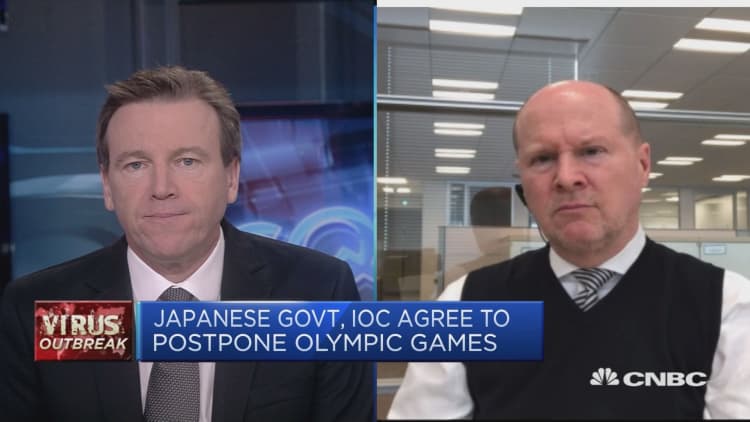 Tokyo Olympics postponement will cost Japan around 0.5% of GDP, strategist says
