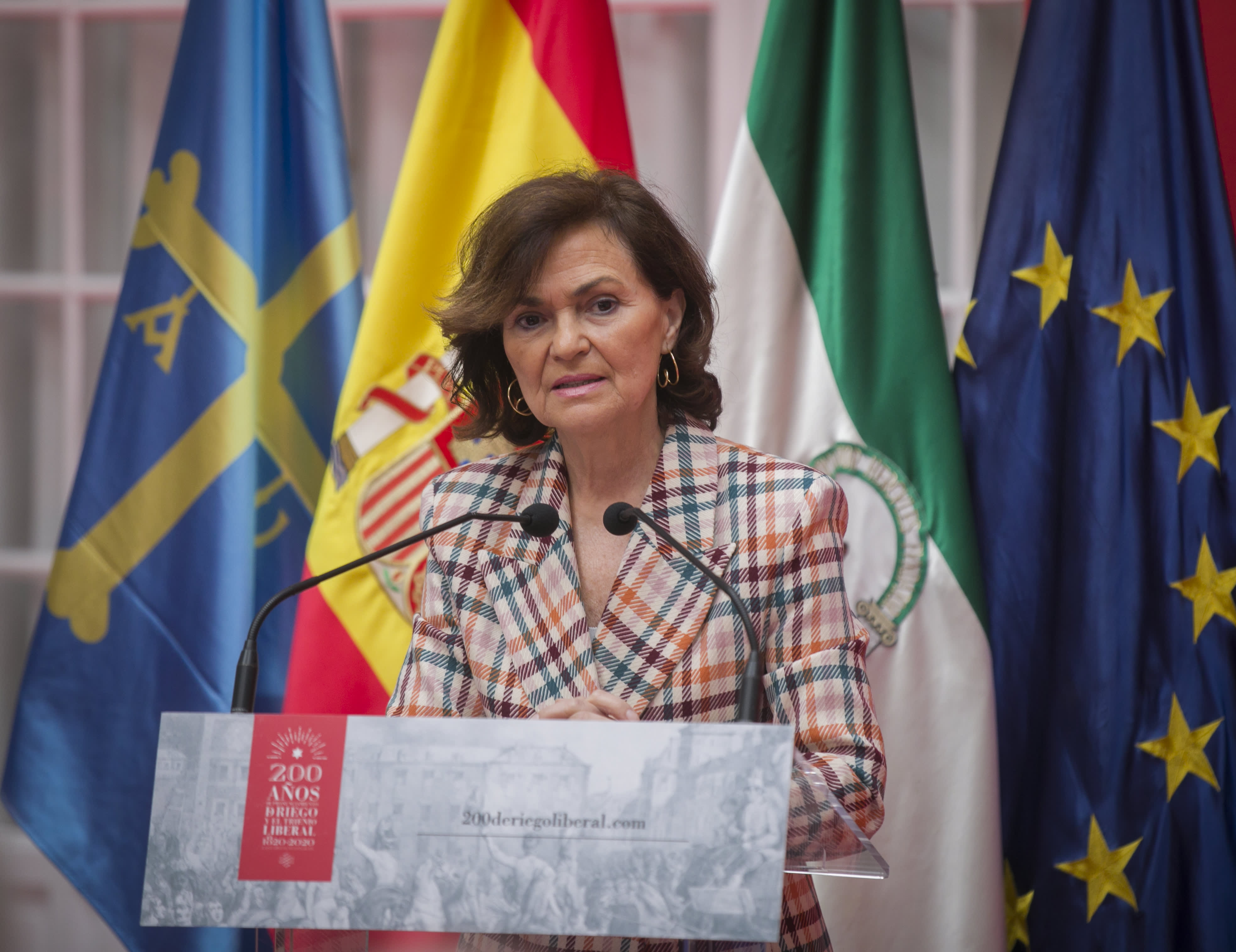 Spain's Deputy PM Carmen Calvo tests positive for coronavirus