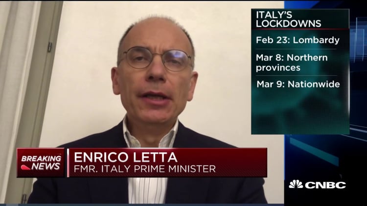 It's not easy to identify why the coronavirus outbreak is severe in Italy: Fmr. Italy Prime Minister
