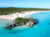 Blue Island in the Bahamas.