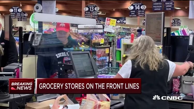 What grocery stores are doing to protect their workers and customers