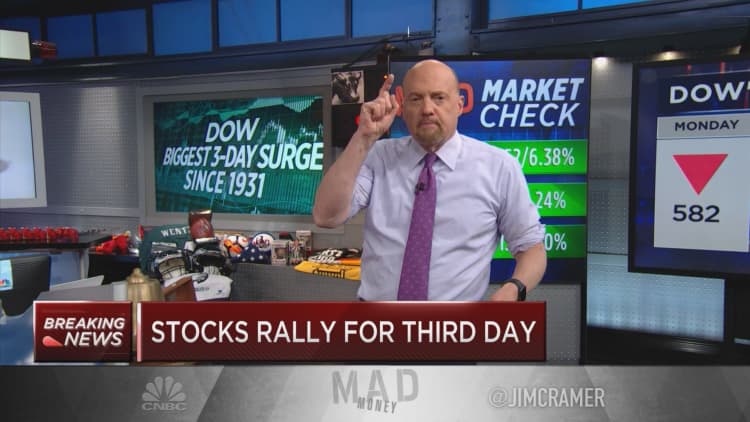 Jim Cramer breaks down what the Senate stimulus package vote means for the market