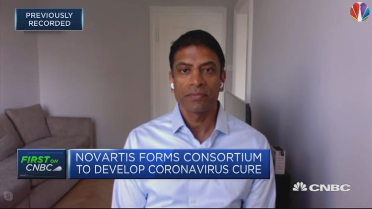 We have an impressive candidate vaccine for coronavirus, Novartis CEO says