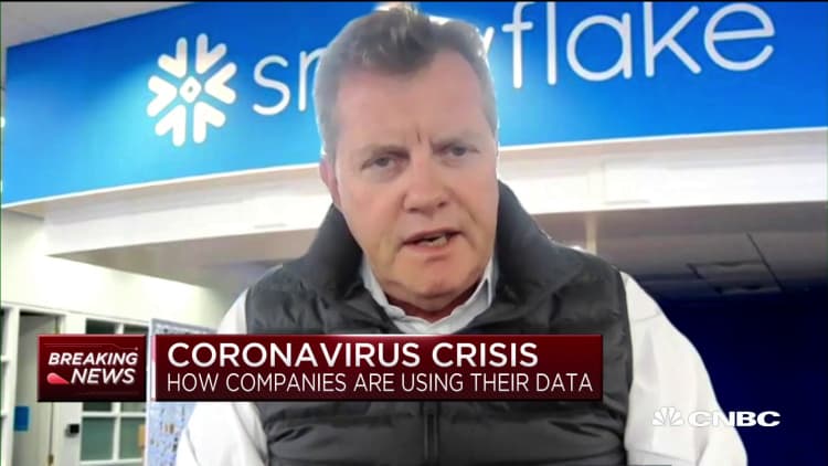 Snowflake CEO Frank Slootman on the importance of data during the coronavirus outbreak