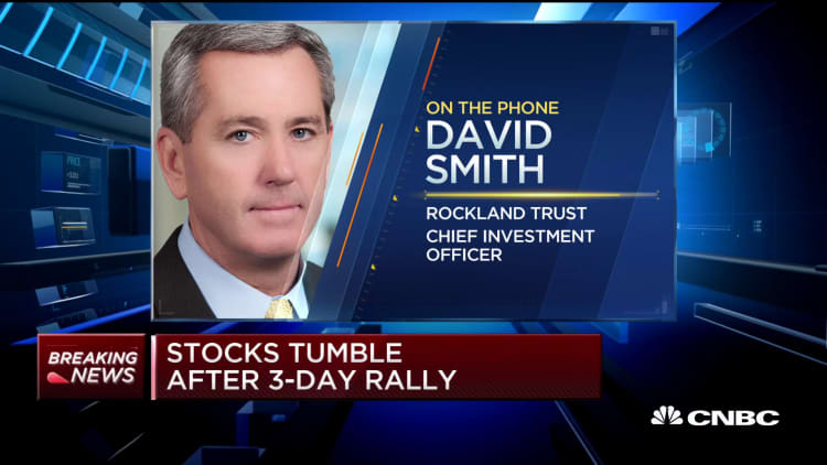 Market sell-off is expected after the recent run-up: Rockland Trust's Smith