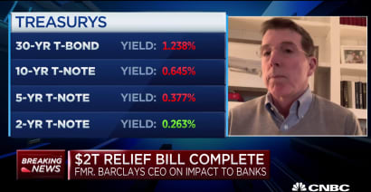 Former Barclays CEO: Quick monetary policy response will have big impact on liquidity
