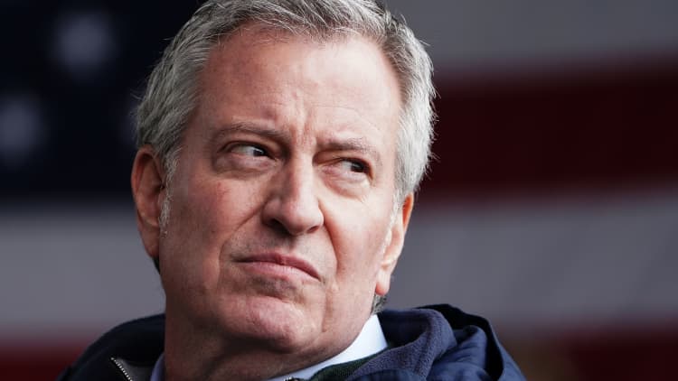 NYC Mayor de Blasio: We can't depend on federal government for help with crisis