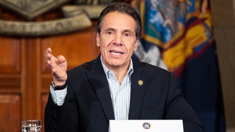 New York Gov. Andrew Cuomo: Coronavirus deaths are leveling off at a "devastating level of pain"