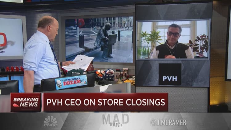 Calvin Klein-parent PVH CEO: Pandemic will 'accelerate' consolidation, store closures in industry