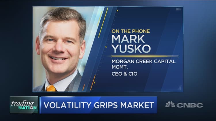 An 'economic shock wave' is coming, hedge fund manager Mark Yusko warns