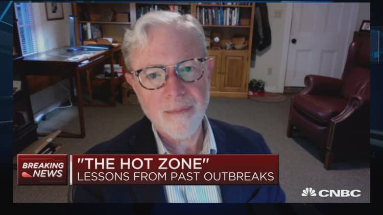 The next pandemic can be even worse than the coronavirus, 'The Hot Zone' author Richard Preston says