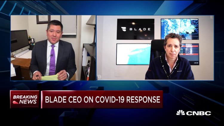 Blade CEO Rob Wiesenthal on the company's response to coronavirus