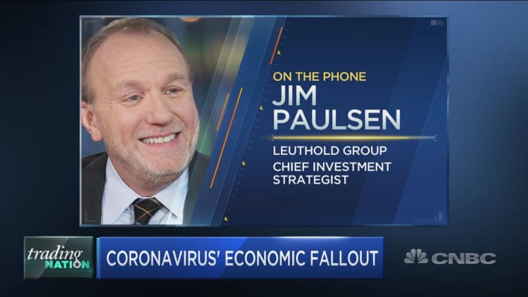 Economic free fall sparked by coronavirus is nothing like 1930s, Leuthold Group's Jim Paulsen says