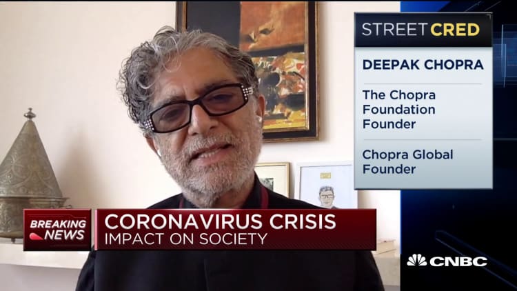 Deepak Chopra on balancing health, wellness during coronavirus outbreak