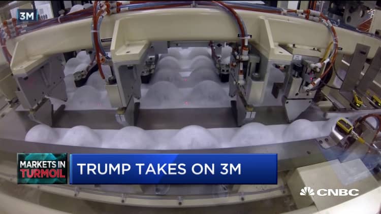 President Trump on his battle with 3M