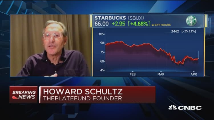Howard Schultz warns 30% of small businesses at risk of closing for good without more help
