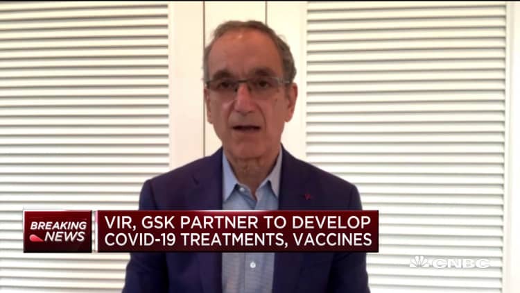 VIR CEO on partnering with GSK to develop COVID-19 treatments, vaccines