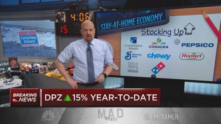 Jim Cramer: Domino's, Chipotle 'will actually survive this period'