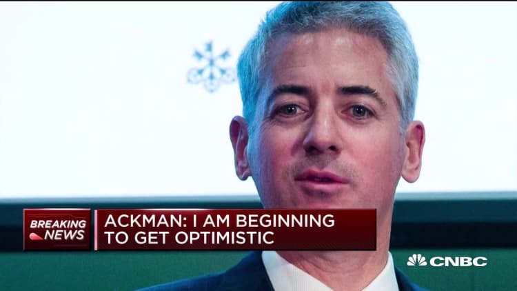 Bill Ackman: I am beginning to get optimistic