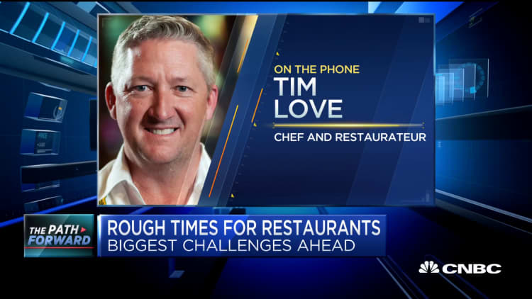 Chef Tim Love on how he filed for small business relief and the impact he's seeing