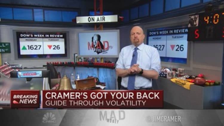 Jim Cramer: Investors can 'put some money to work' on the next pullback